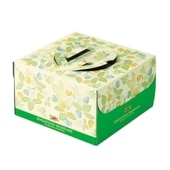 6寸ケーキ箱　50個 6号ケーキ箱 ガーデン（トールタイプ）（25枚入） | デコレーション