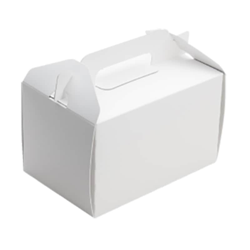 ケーキ箱 手提サイドオープン 110Ｈ 6号 (50枚/200枚入）