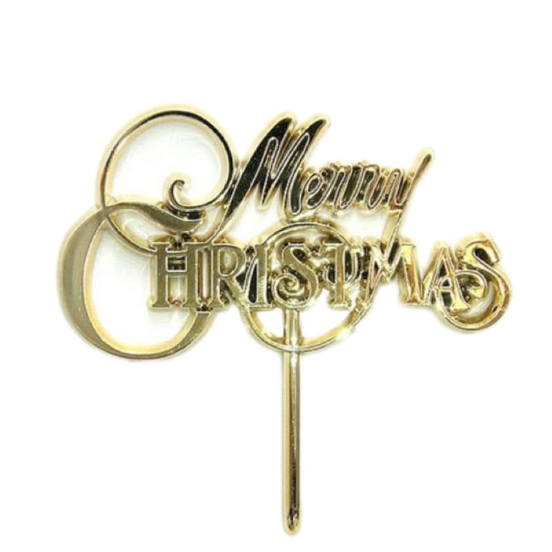 ケーキピック　金のＭＣカード 中　MH 1227（20枚入）