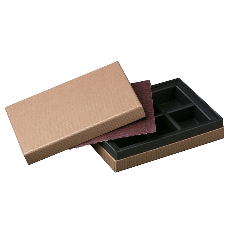 コンビBケース　メタルゴールド　6仕切（1個/5個入）