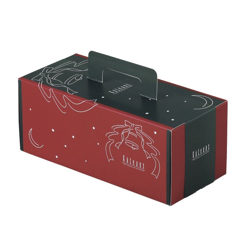 ノエル箱 ドルチェ （小） 銀台紙付 （100枚入） | ロールケーキ箱