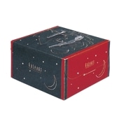 6号ケーキ箱 フラワー （100枚入） | デコレーションケーキ箱