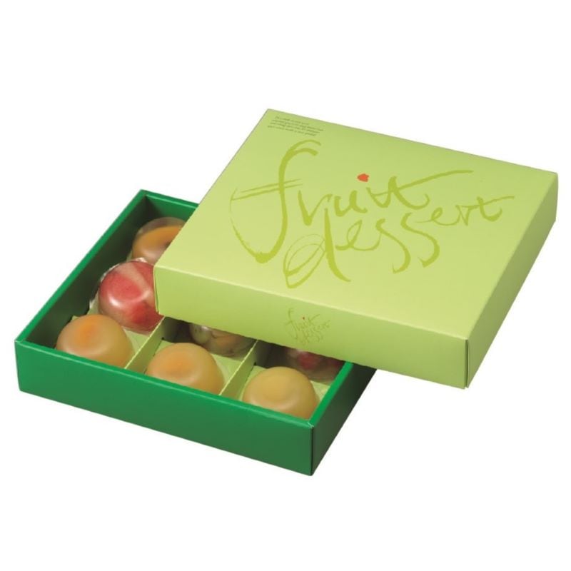 進物箱9個　フルーツデザート（100枚）