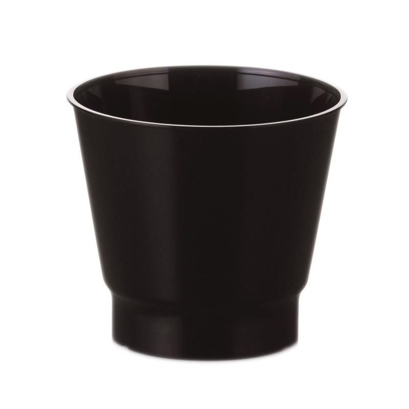 ☆セール】デザートカップ IK80-150 ココット PP 黒 （25個入