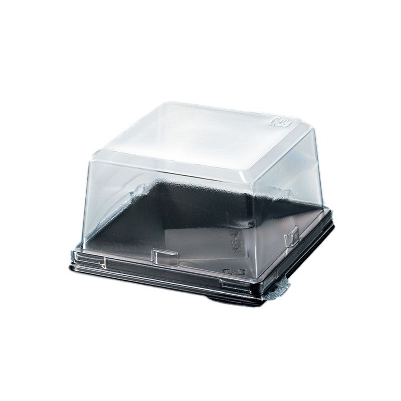 IKガトーBOX 本体金・95H高蓋セット（50枚入） | フタ付き容器 | 伊藤