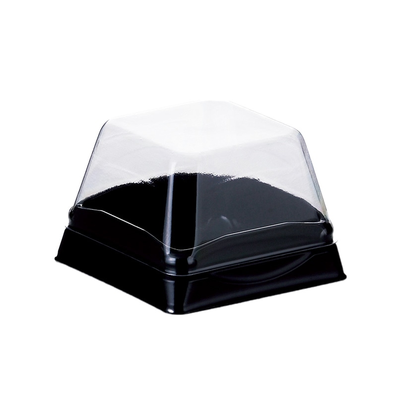 アルトカップ 黒 本体・蓋セット（200枚入） | フタ付き容器 | 伊藤景