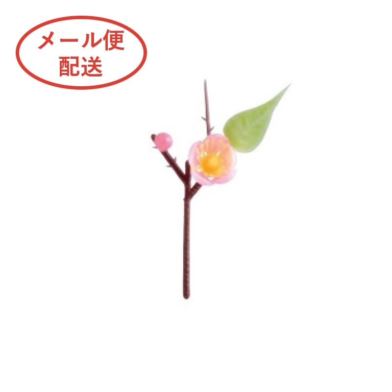 ケーキピック　ミニ 桃の花　MH 3158（10本入）※メール便