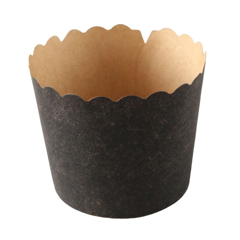 マフィンカップ NP-6F (65H) アイアンBK（100枚入） | マフィンカップ