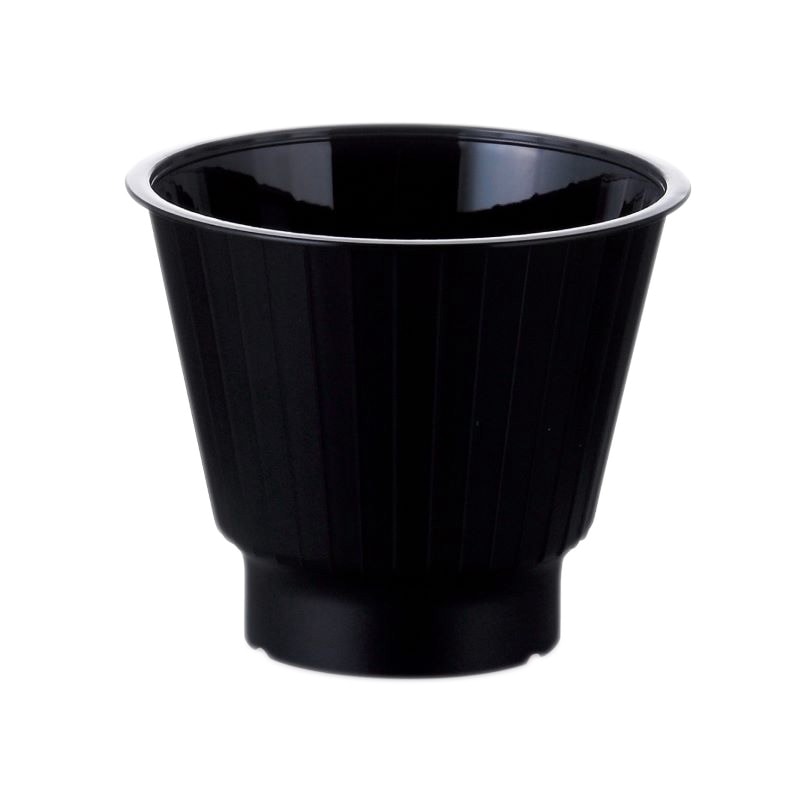 ☆セール】デザートカップ IK80-150 ココット PP 黒 （25個入