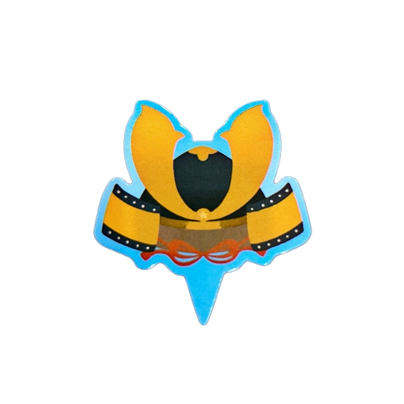 ケーキピック YG-11 兜(20枚入)