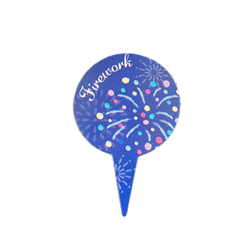 ケーキピック CSS-055 打ち上げ花火ピック (20枚入)