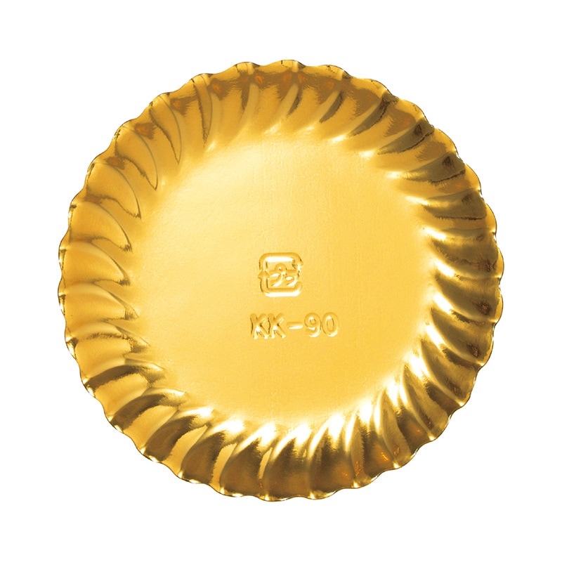 ケーキトレー KK-90 ゴールド （100枚入）