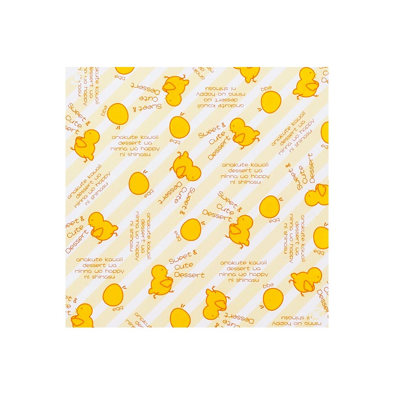 プリン掛け紙　卵＆ひよこ（1000枚）