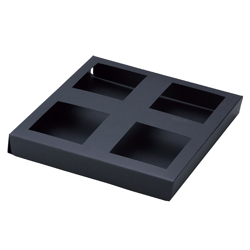 IK88□ダード4個用 中枠 黒 (50枚入)