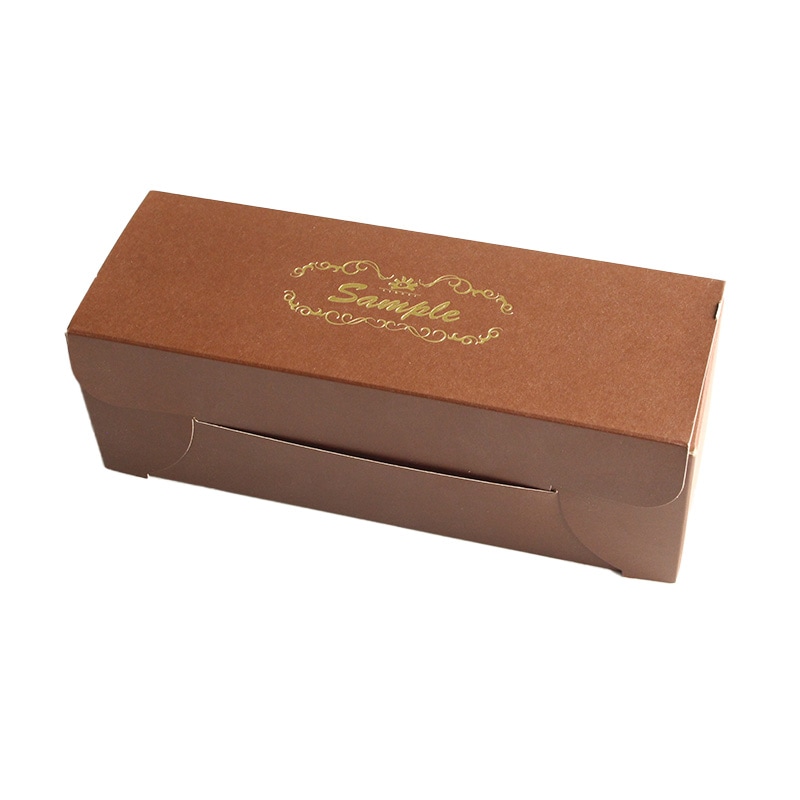 IKペルシュBOX 165ブラウン オリジナル箔押し (250枚入) | 焼き