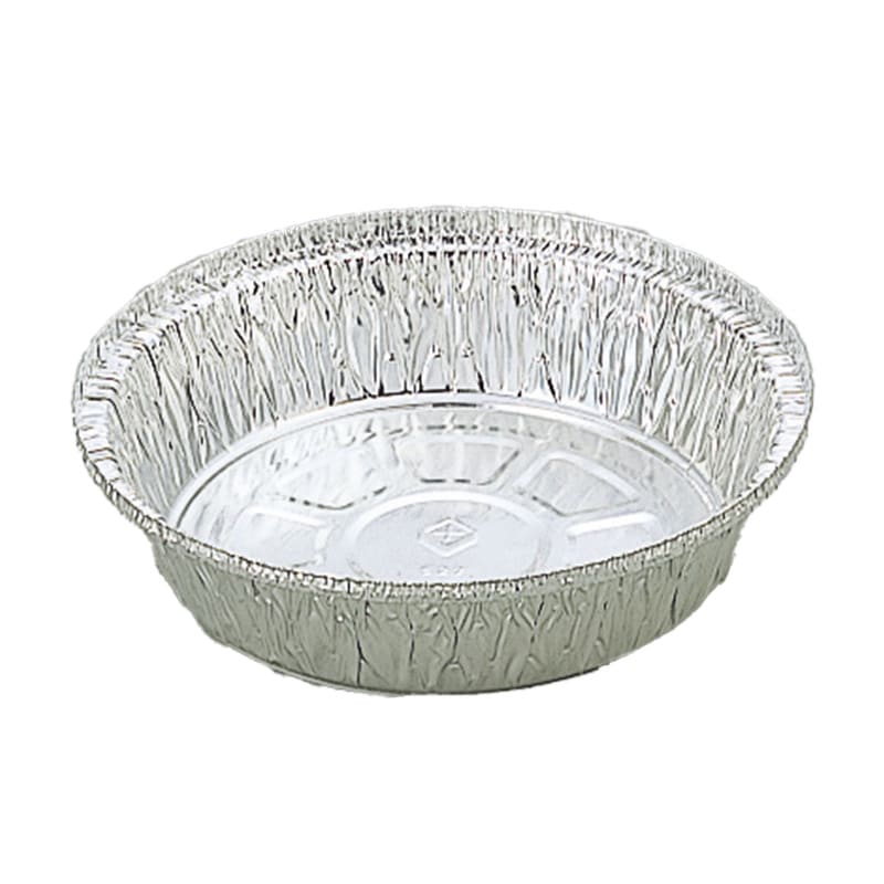 アルミ容器  ホイルコンテナーA5181A 垂直折曲げ 18㎝丸深型 (500枚入)