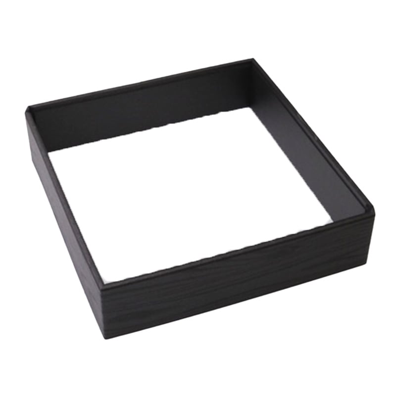 高級弁当容器 ワン折重70 黒焼杉縁 (25枚入)