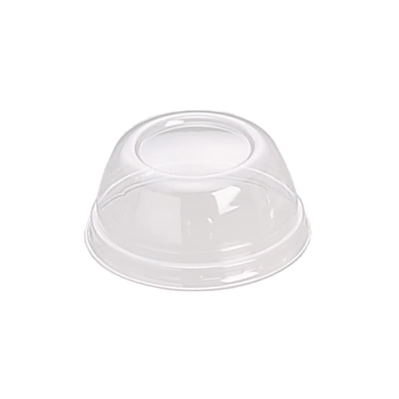 プラスチックカップ蓋 ニュープロマックス L-77S ドーム蓋 穴無 (100個入)