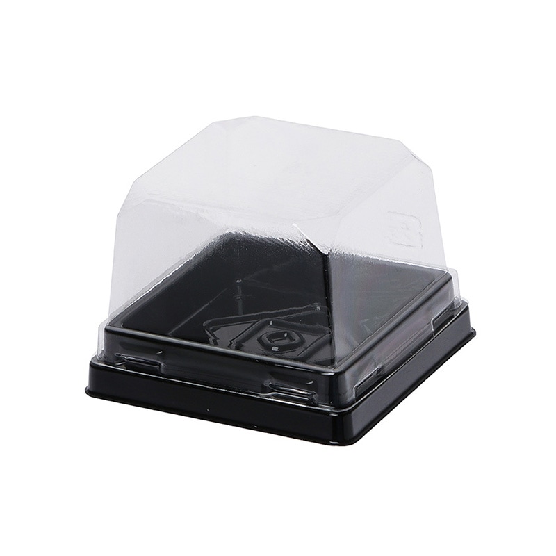 デザートカップ IK88-160 シェープPP 黒 （40個入） | プリンカップ