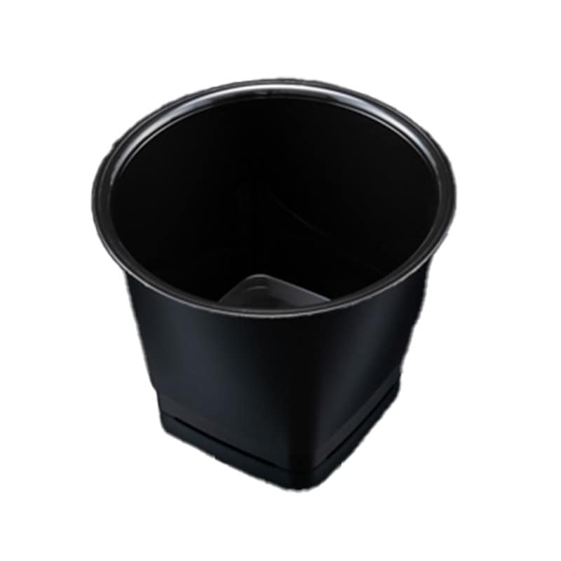 ケーキ容器 IKアーチBOX 本体黒・69H蓋 （50枚/1500枚入） | フタ付き