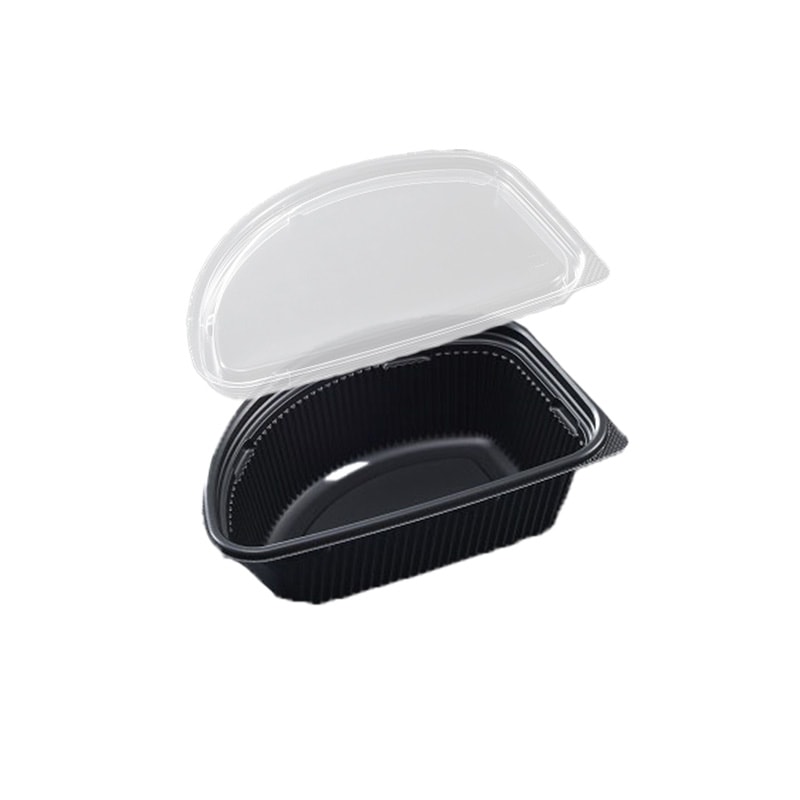 弁当容器 SDカレー M24 中皿・中皿蓋セット (800枚入) | 弁当・惣菜