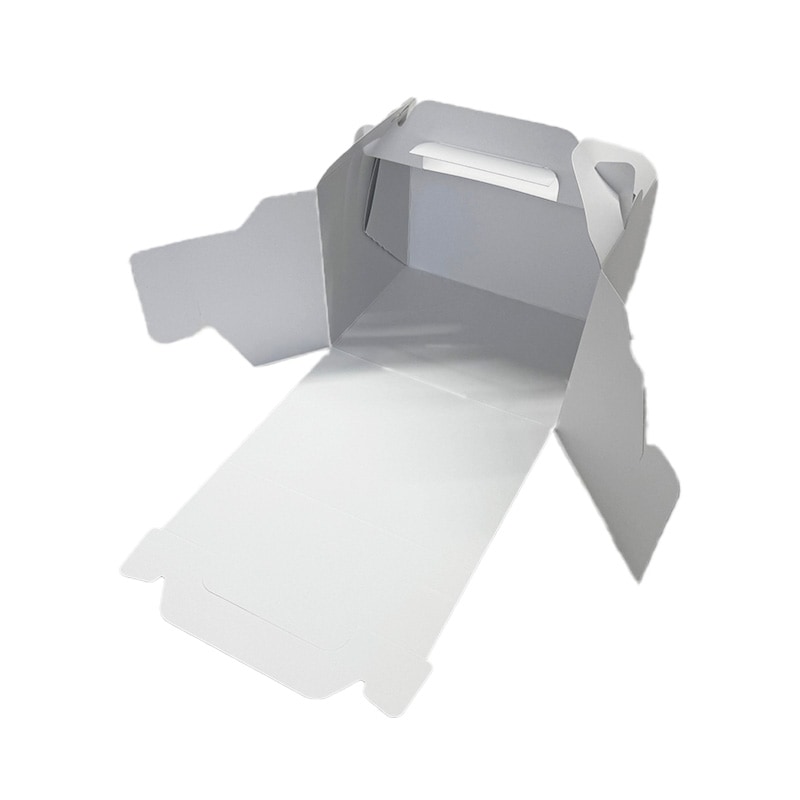 ケーキ箱 手提サイドオープン 110H 5号 (50枚/300枚入） | サービス箱