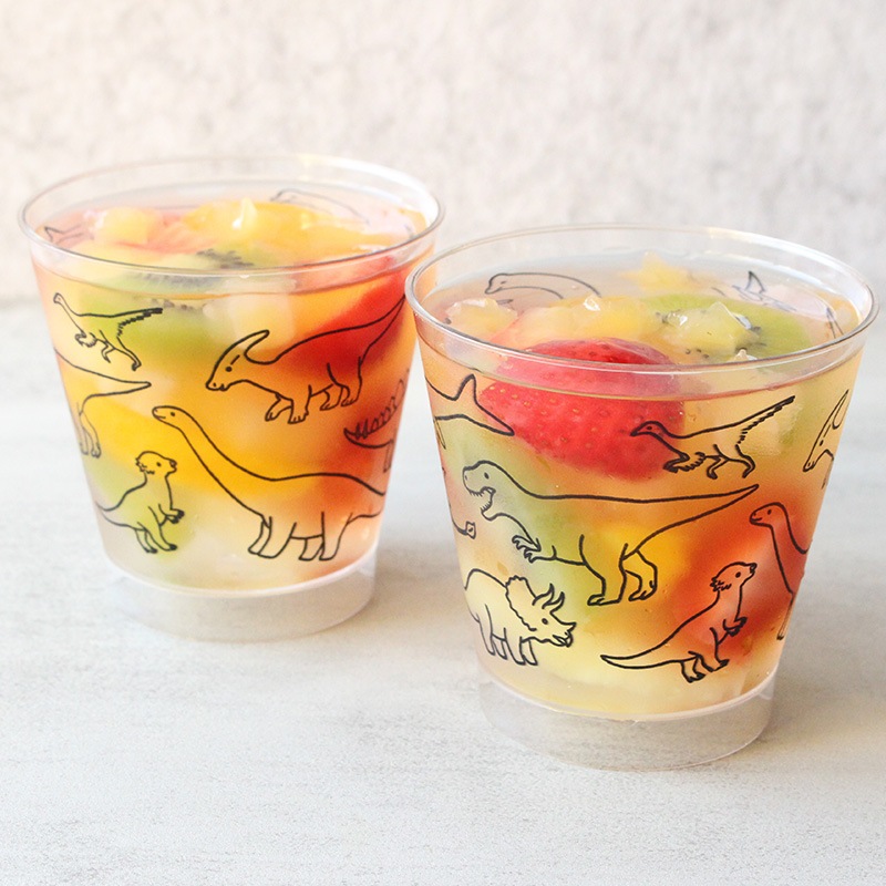デザートカップ IK80φ220グランPS 恐竜（25個入） | 丸形カップ | 伊藤