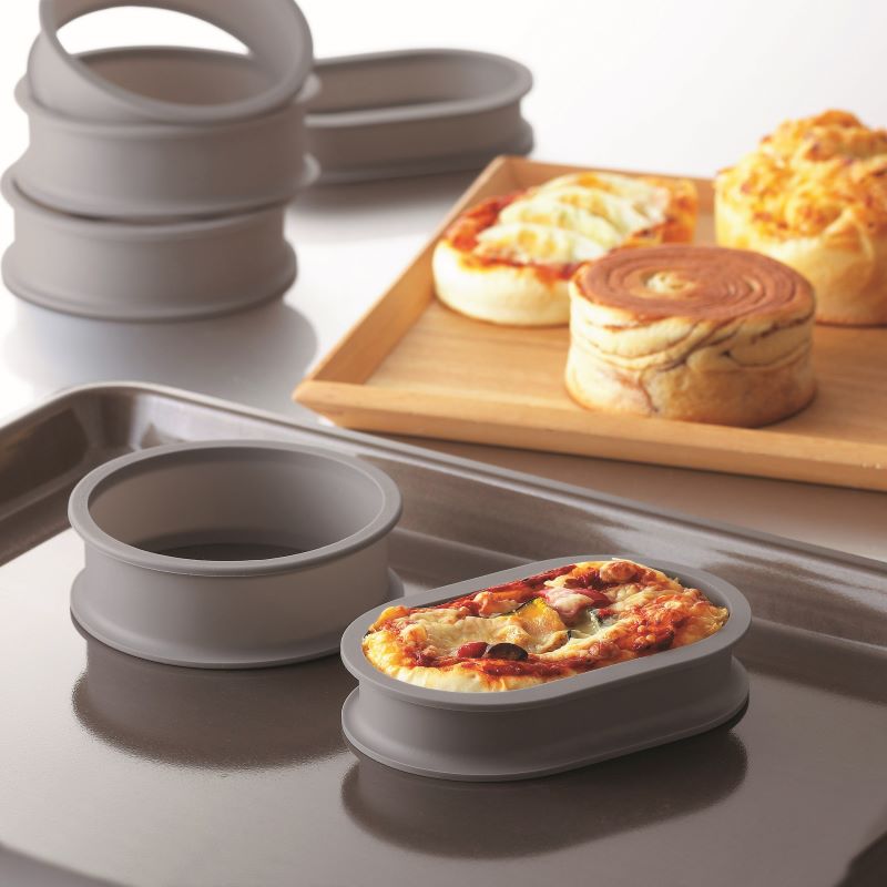 SIトレー セルクル小判型140×80×30H | シリコントレー | 伊藤景