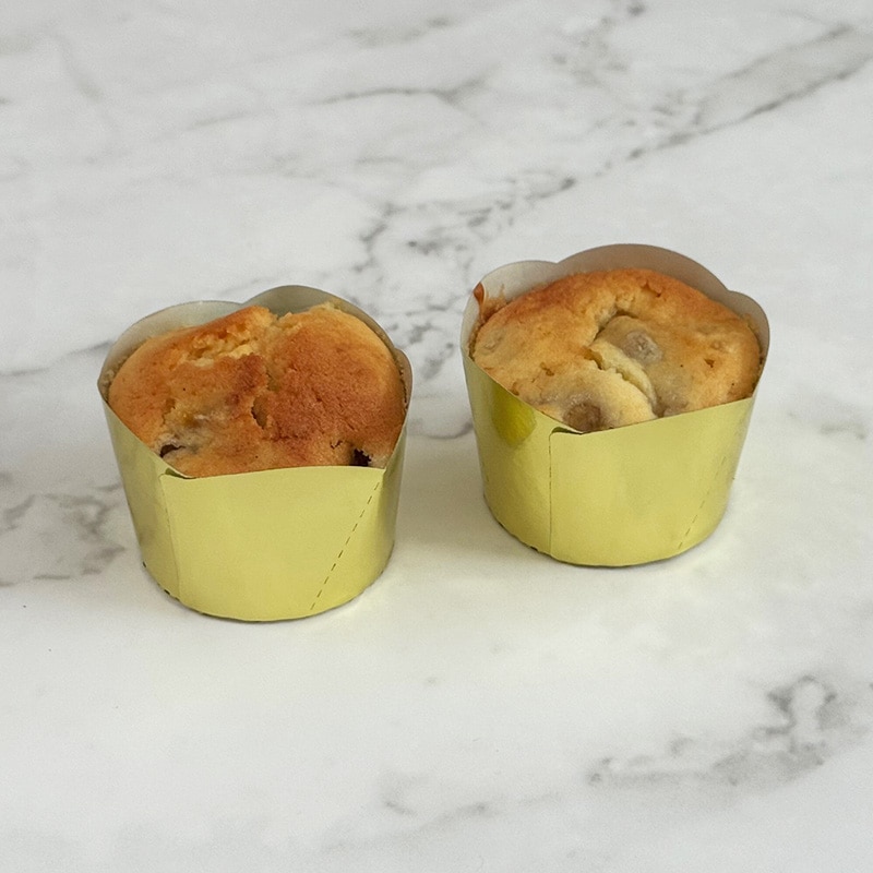 マフィン マフィンカップ NP-8フラワー（2枚底）金（100枚入） | マフィンカップ