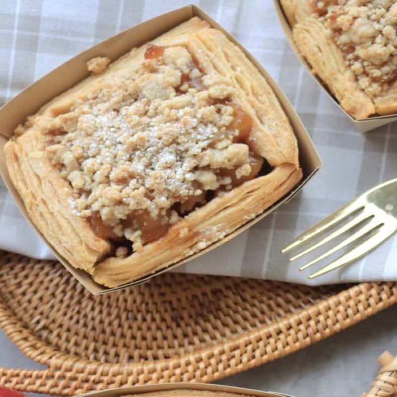 クラフトトレー IK TT-80クラフト （100枚入） | 焼成用紙トレー