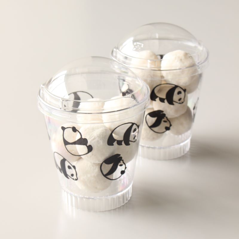 デザートカップ IK71φ160 ルチア パンダPS（25個入） | 丸形