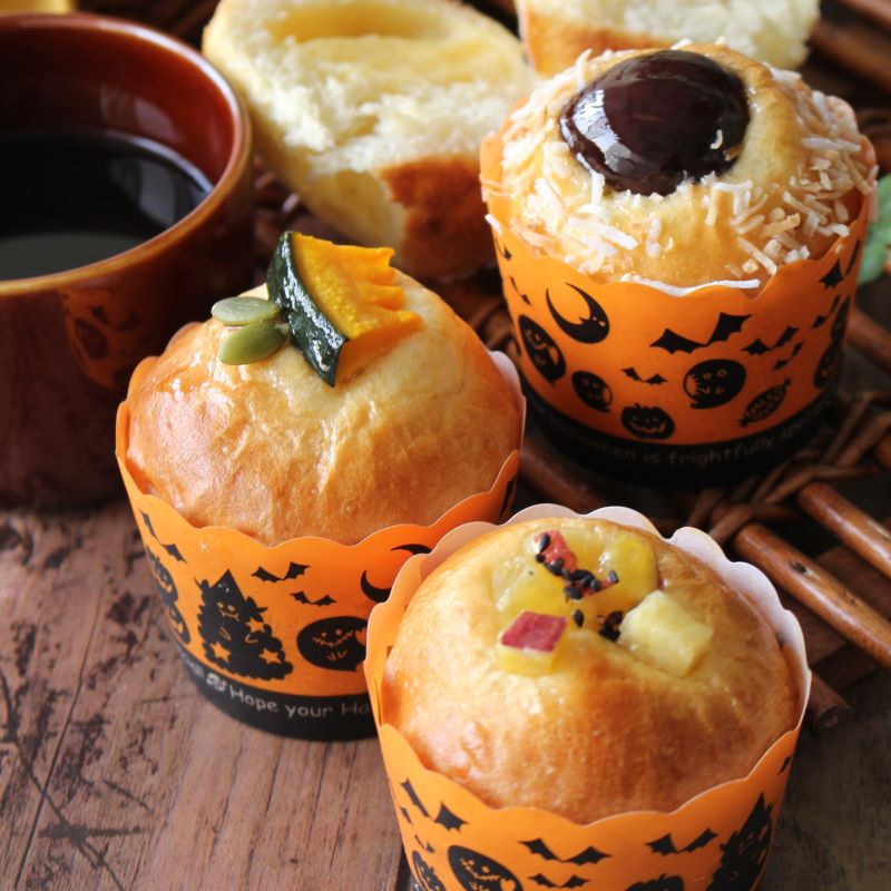 マフィンカップ NP-6F (50H) スプーキーハロウィン （100枚入