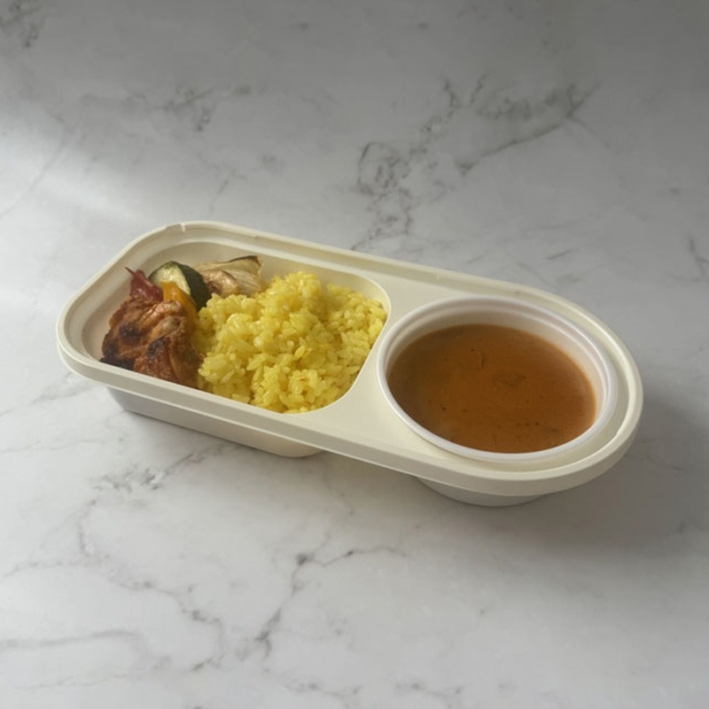 カレー容器 ID-DON 本体・蓋セット（50枚/600枚入） | 弁当・惣菜