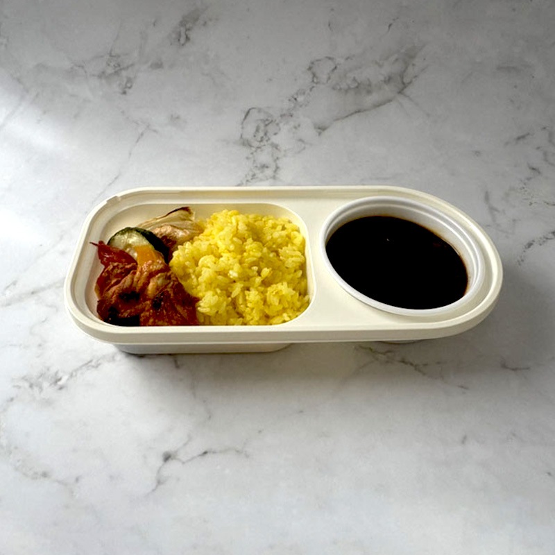カレー容器 ID-DON 本体・蓋セット（50枚/600枚入） | 弁当・惣菜