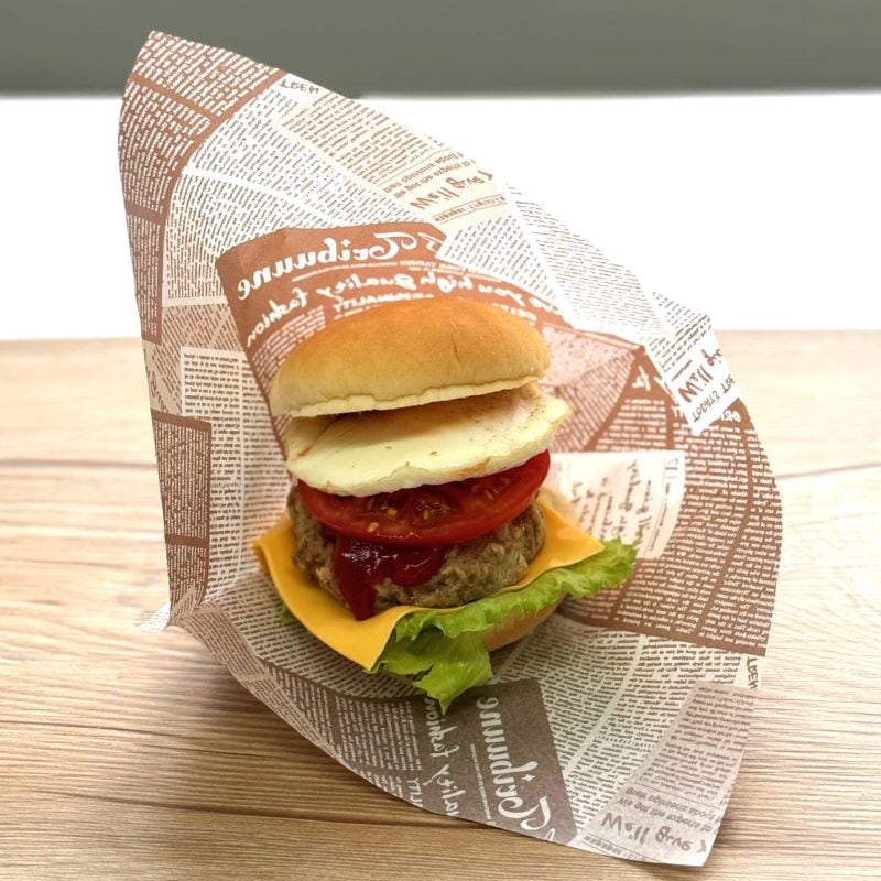 バーガー袋 №18 アーティクル (100枚入) | ベーカリー | 伊藤景マーケット