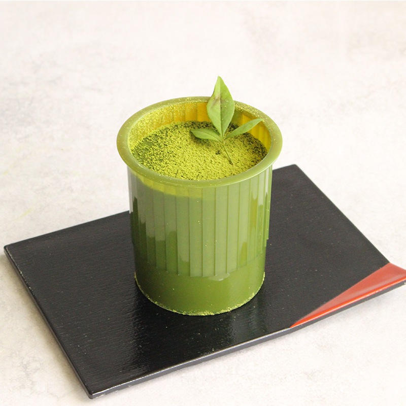 かき揚げ緑被せ氷コップ かき揚げ緑被せ氷コップ