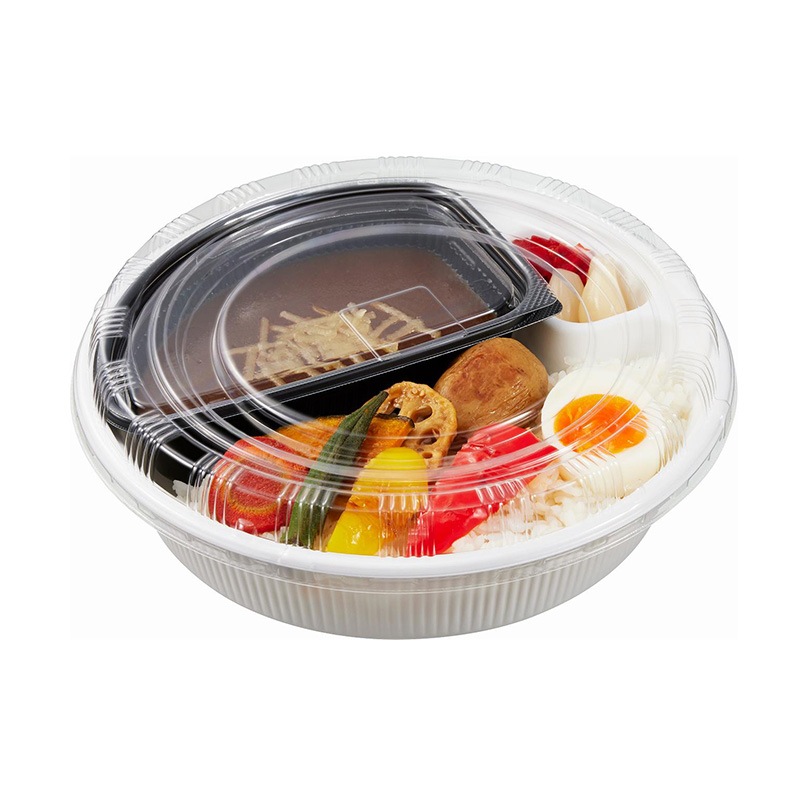 弁当容器 SDカレー M24 W身・蓋セット (400枚入) | 弁当・惣菜 | 伊藤