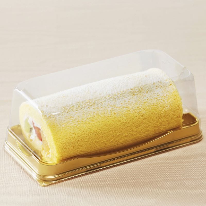 IKガトーBOX 本体金・80Hプレート蓋（50枚入） | フタ付き容器 | 伊藤