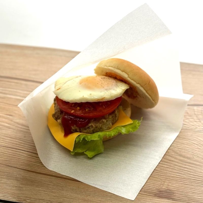 バーガー袋 №18 (白無地) (100枚入) | パン・ピザ | 伊藤景マーケット