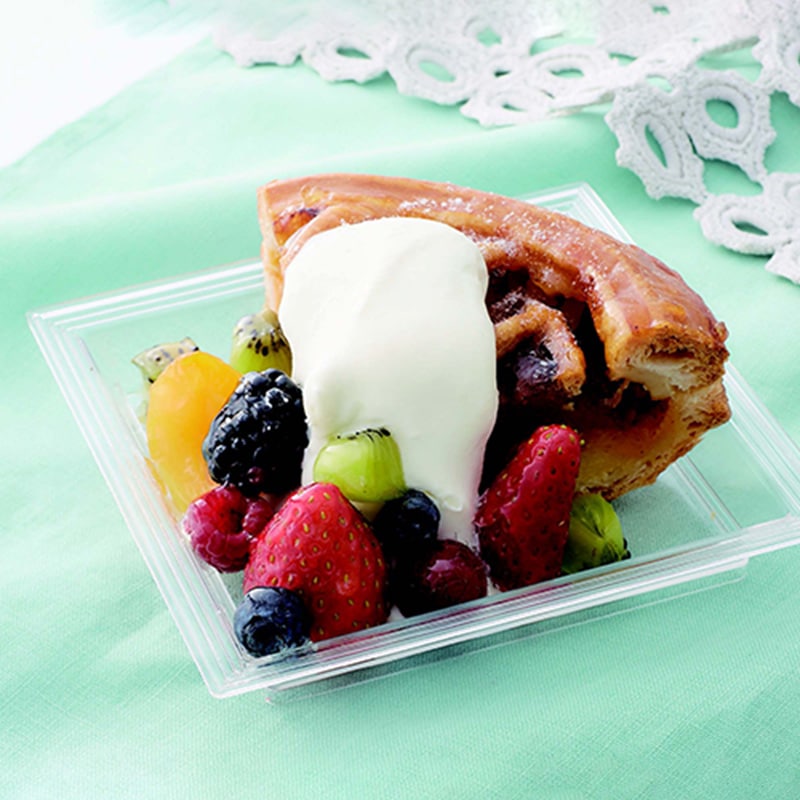 デザートカップ IK135-165 ドレッセ PS （30個入） | 角型カップ