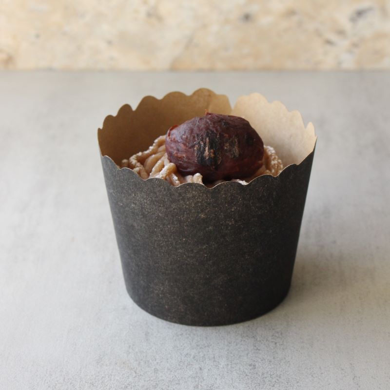 マフィンカップ NP-4F (65H) アイアンBK（100枚入） | マフィンカップ