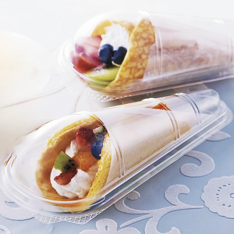 クレープ容器　IK61-175コルネ（50枚入）