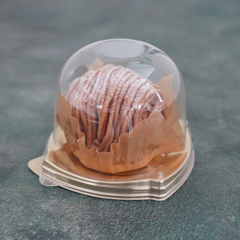 ケーキトレー IK92-SLゴールド 本体・ドーム蓋セット(50枚/1500枚入)