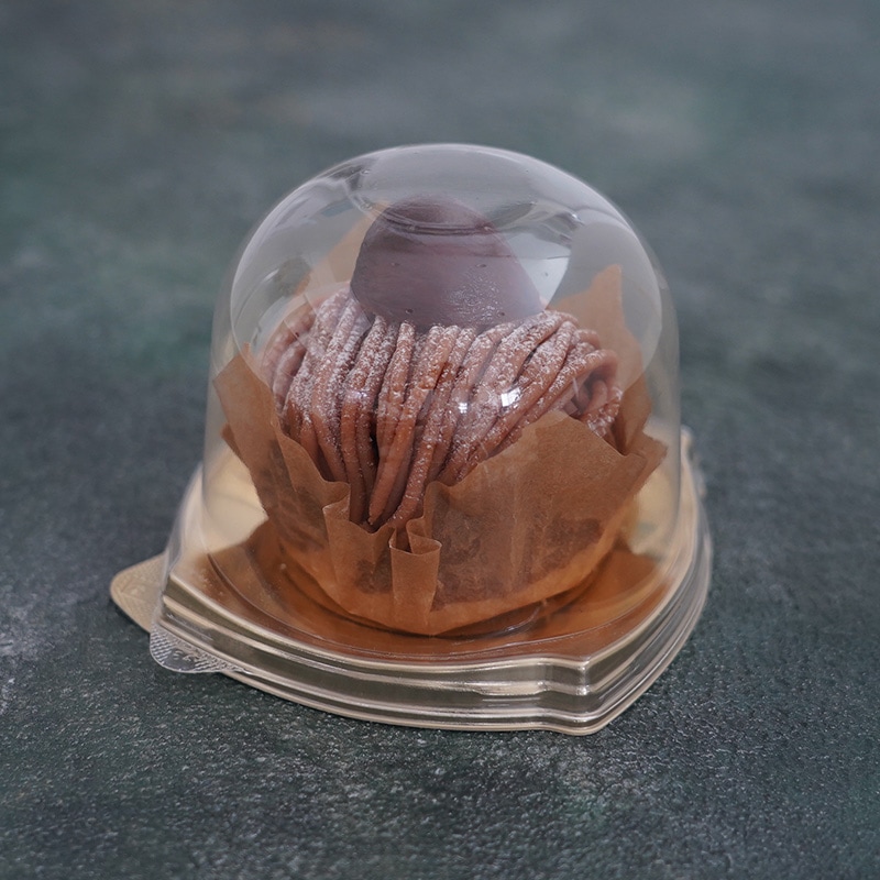 ケーキトレー IK92-SLゴールド 本体・ドーム蓋セット(50枚/1500枚入)