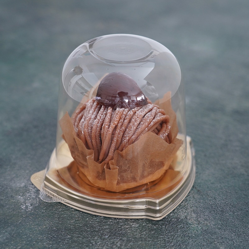 ケーキトレー IK92-SLゴールド 本体・86.5Hドーム高蓋セット(50枚/1500枚入)