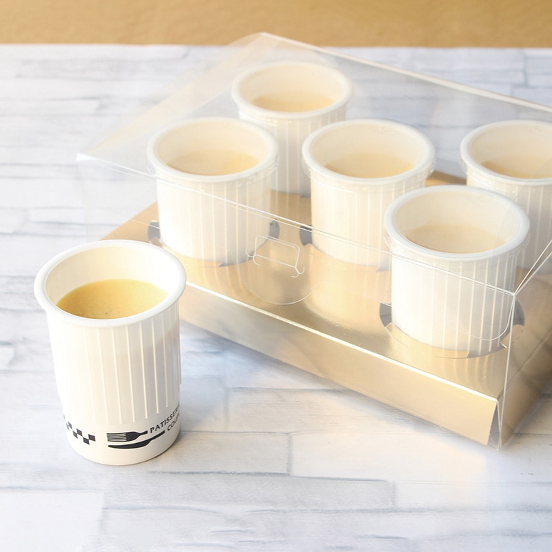 クリアケース デザートボックス5個用金台紙付 （10枚入）