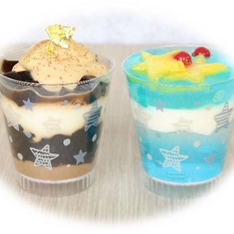 作家もの　コンポート　デザートカップ　2点セット デザートカップ IK71φ160 ルチア 星PS（25個入） | 丸形カップ | 伊藤