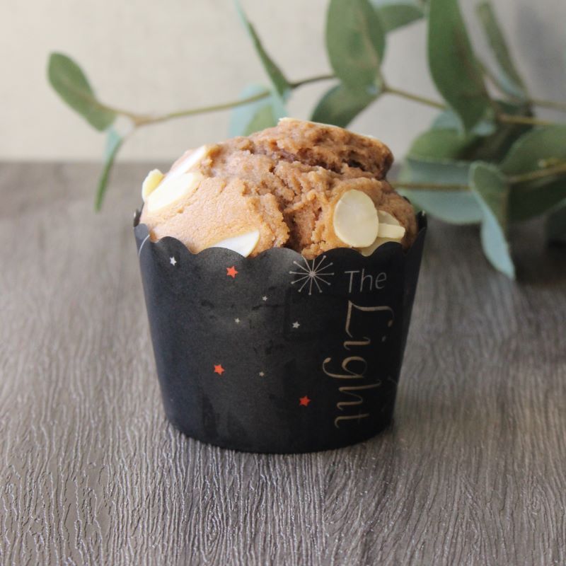 マフィンカップ NP-6F (50H) ライト 黒 （100枚入） | マフィンカップ