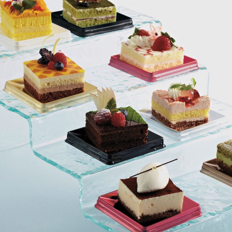 IK93-60K ゴールド 本体・60H蓋セット （100枚入） | フタ付き容器