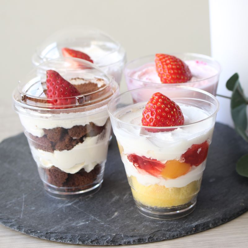 デザートカップ IKエディー PS （25個入） | 丸形カップ | 伊藤景